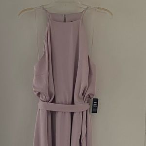 Express Halter Satin Dress
